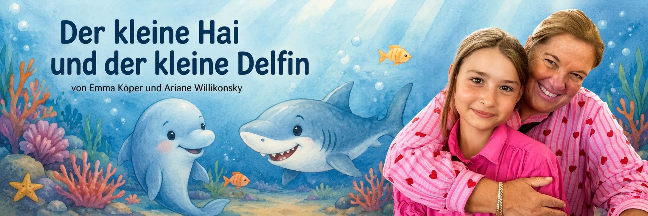 Der kleine Hai und der kleine Delfin Kinderbuch