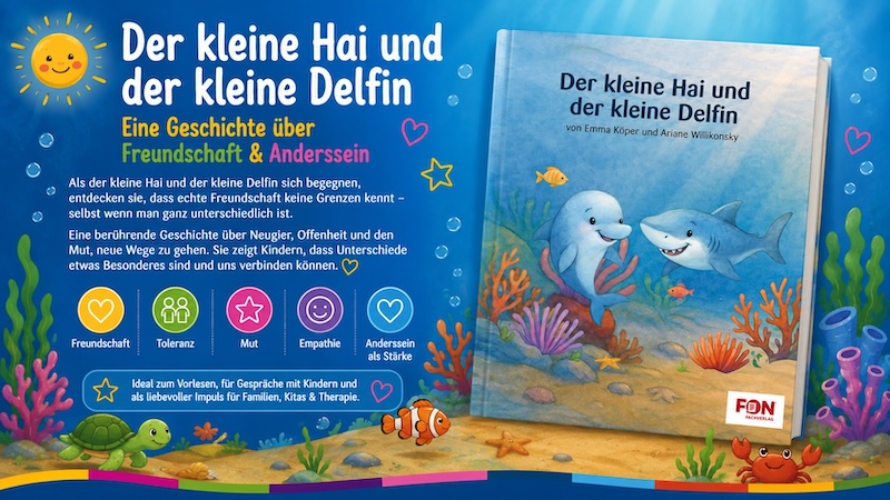 Kinderbuch der kleine Hai