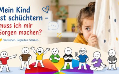 Kind ist schüchtern