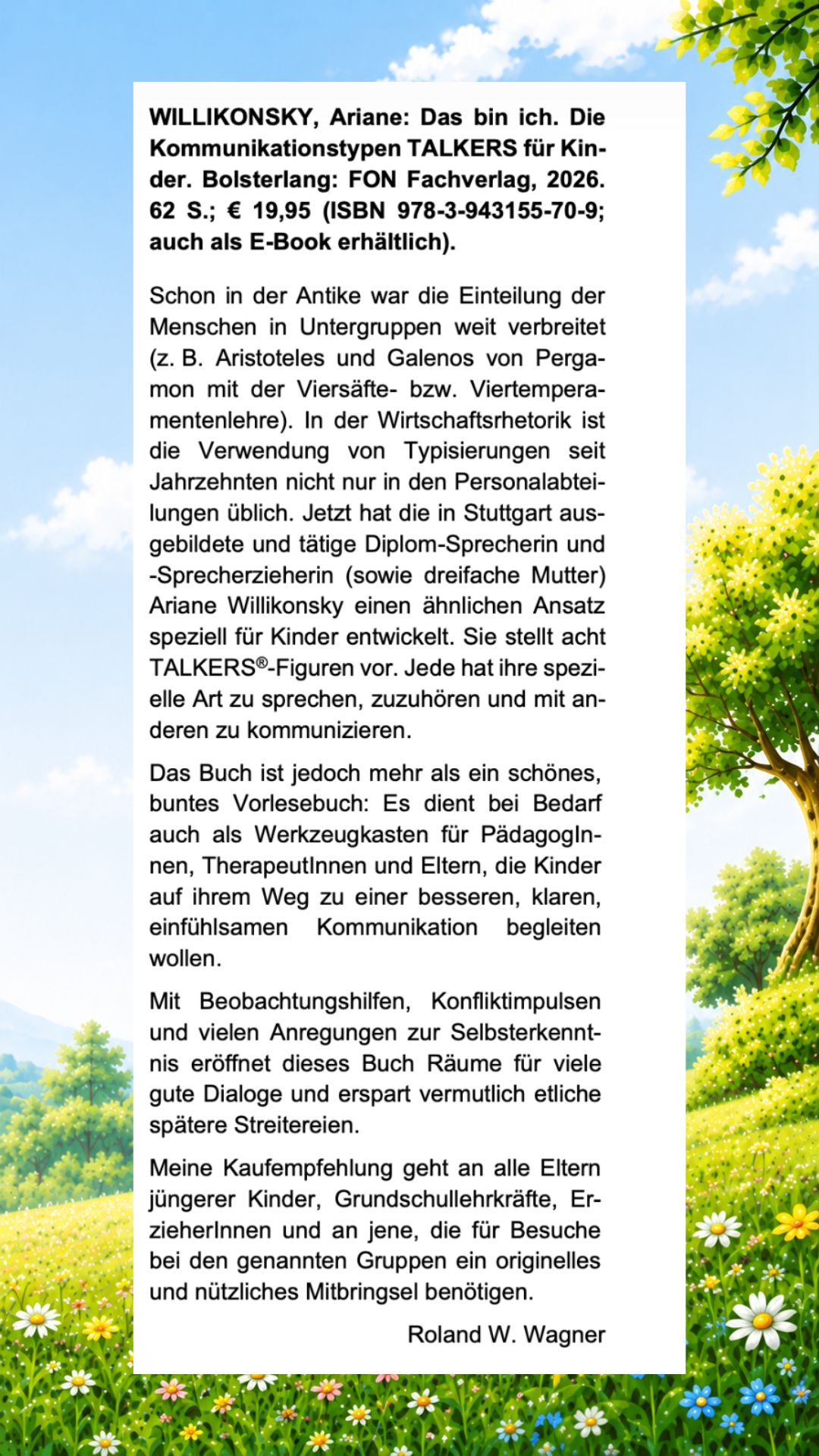 Das bin ich - Talkers Kids Rezension 2