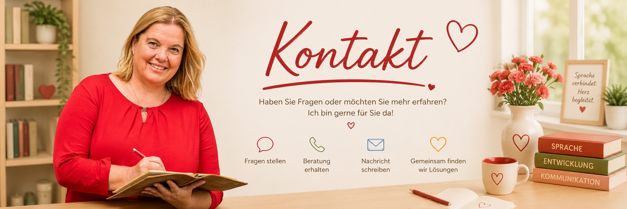 Sprechstübchen Kontakt Fragen rund um die Sprachentwicklung und Rhetorik für Kinder